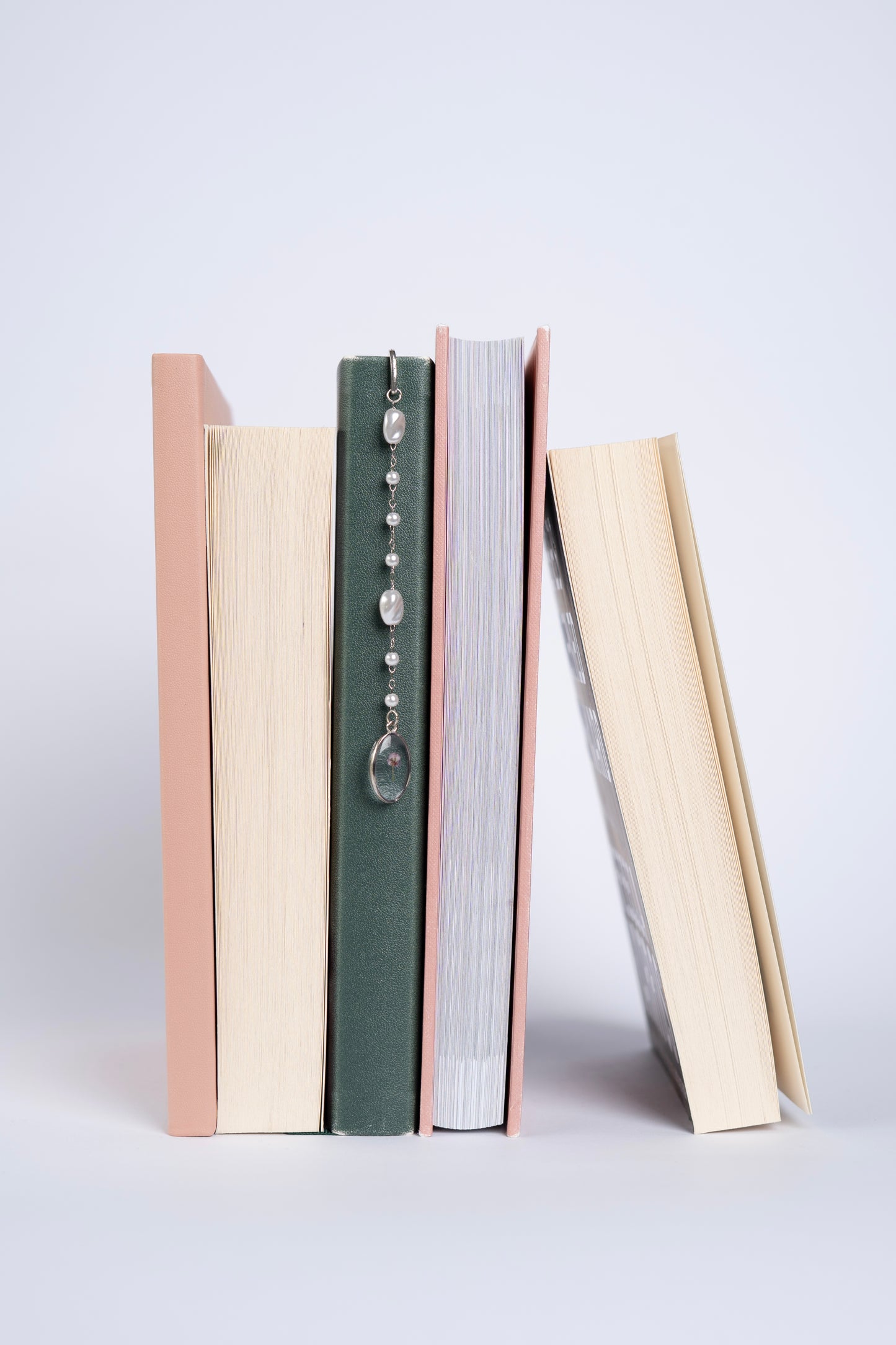 Pressed Flower Bookmark - Pink Alyssum