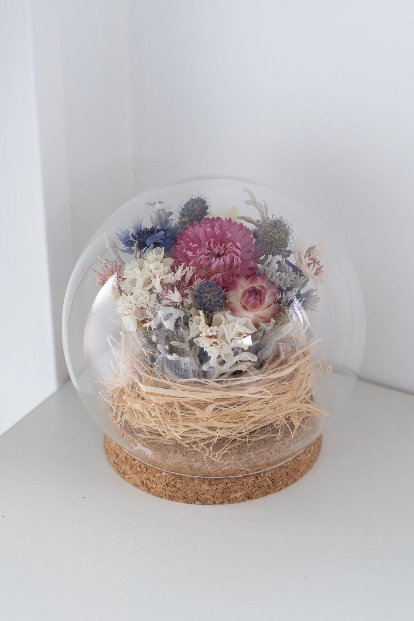Flower Dome - Blue/pink