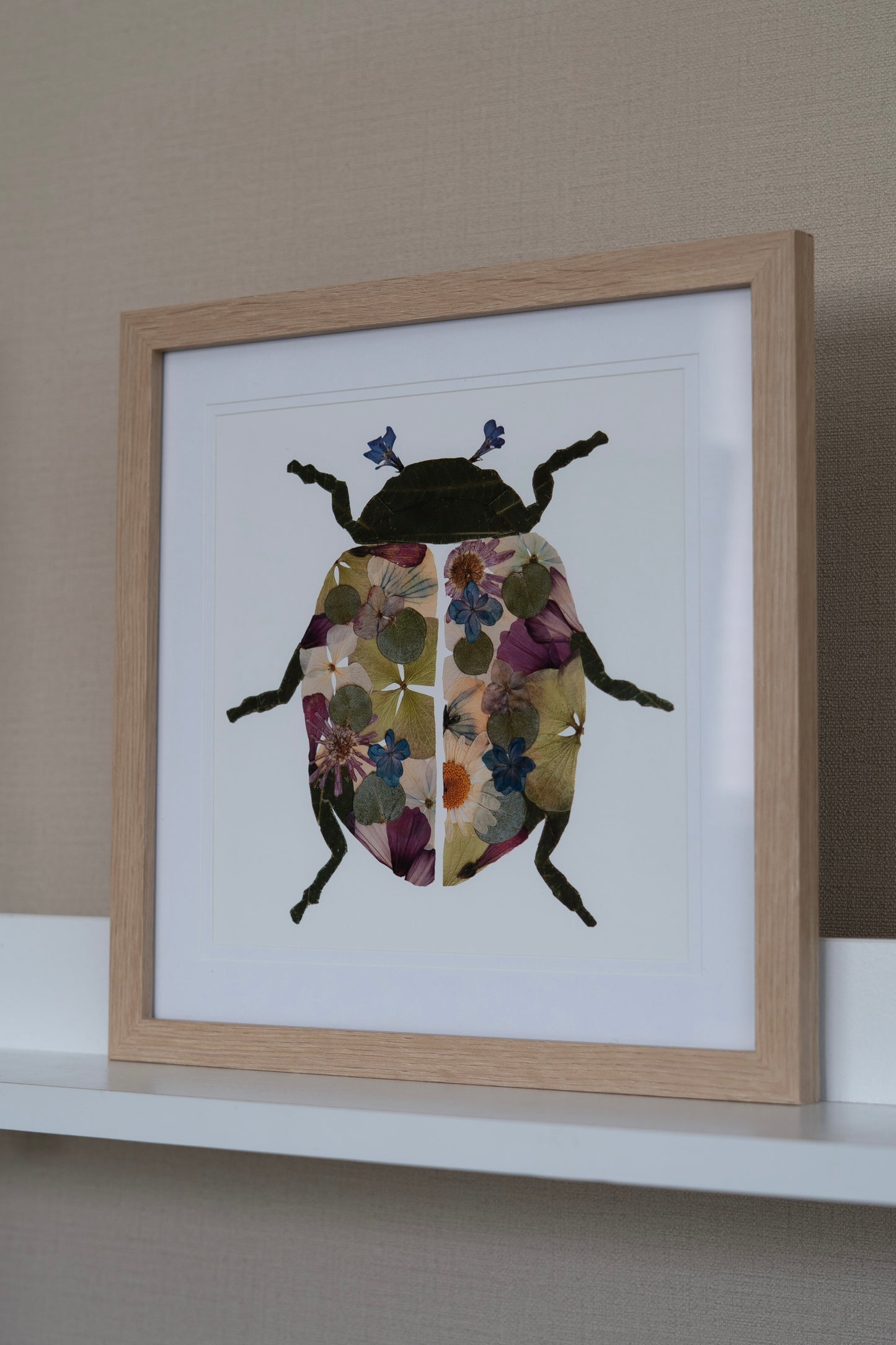 Pressed Flower Bug Collection - Set of 3
