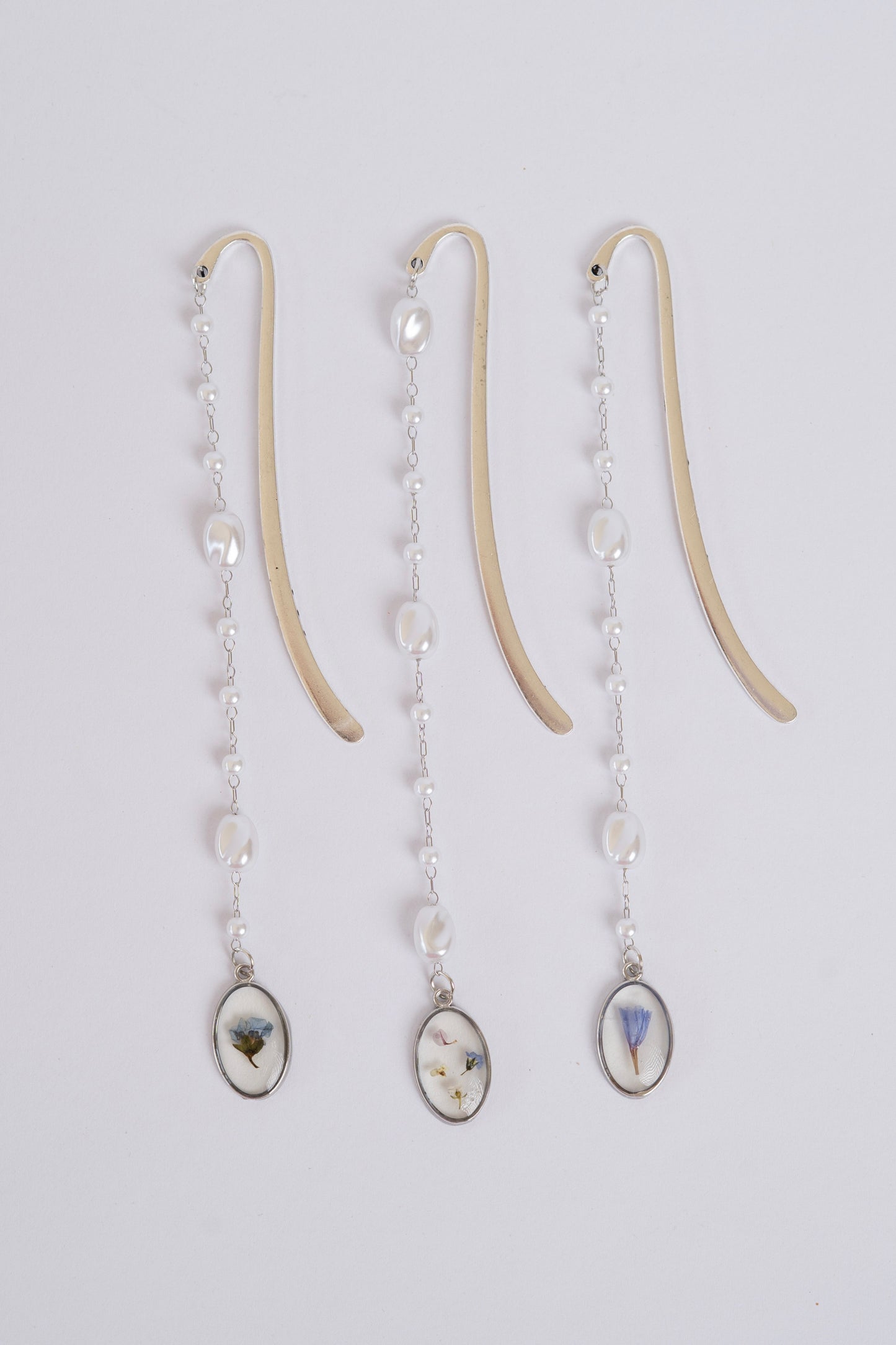 Pressed Flower Bookmark - Set of 3