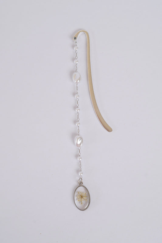 Pressed Flower Bookmark - Yellow Wildflower