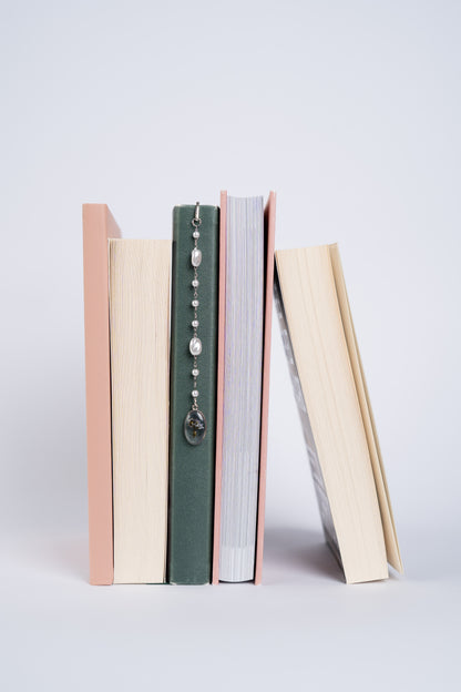 Pressed Flower Bookmark - Forget-me-not