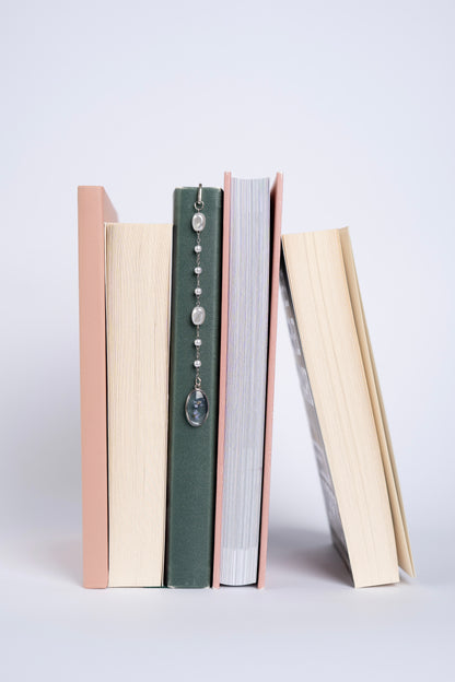 Pressed Flower Bookmark - Forget-me-nots