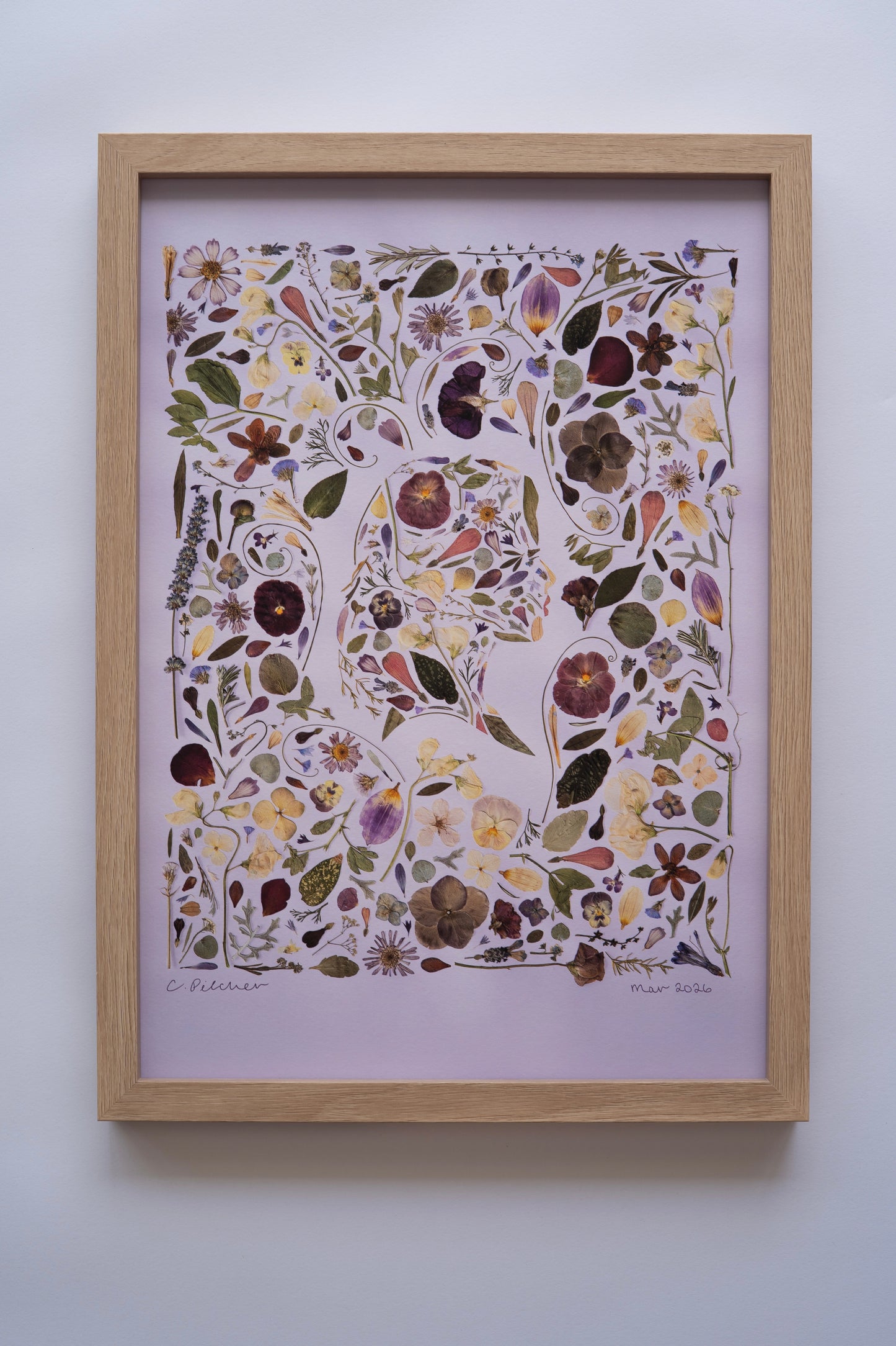 Pressed Flower Print - Her Garden