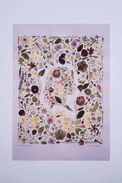 Pressed Flower Print - Her Garden