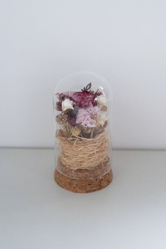 Mini Jar - Dark Pink/Light Purple