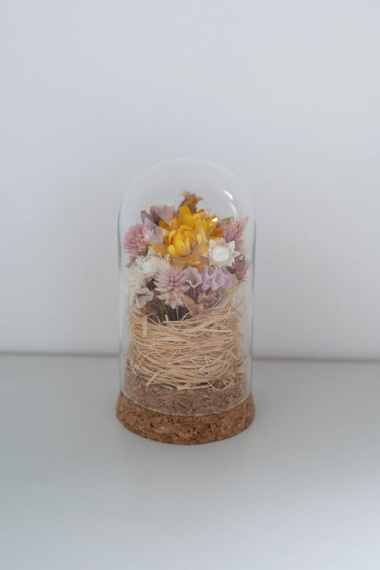Mini Jar - Bright Yellow/Pink