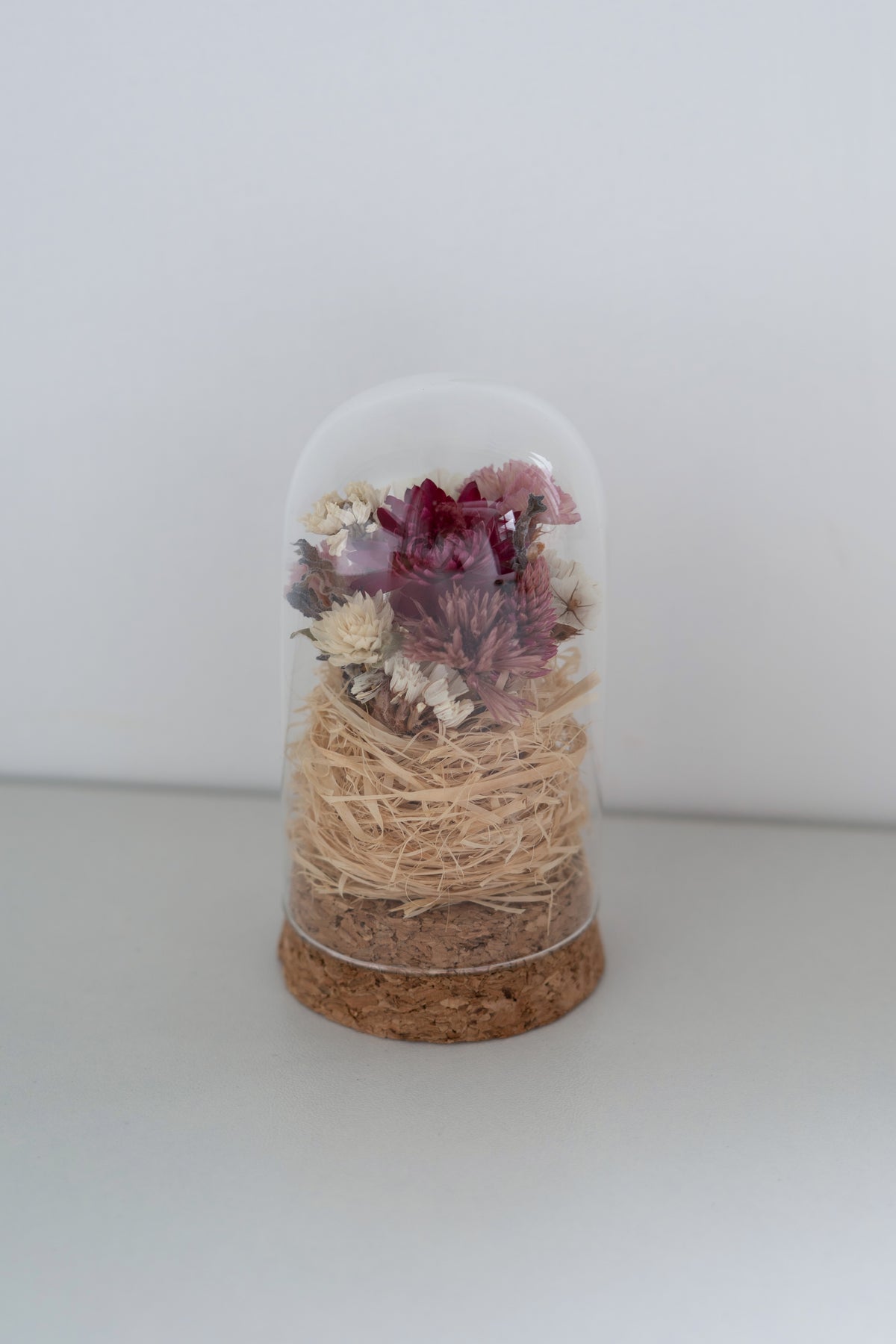 Mini Jar - Dark Pink/Cream
