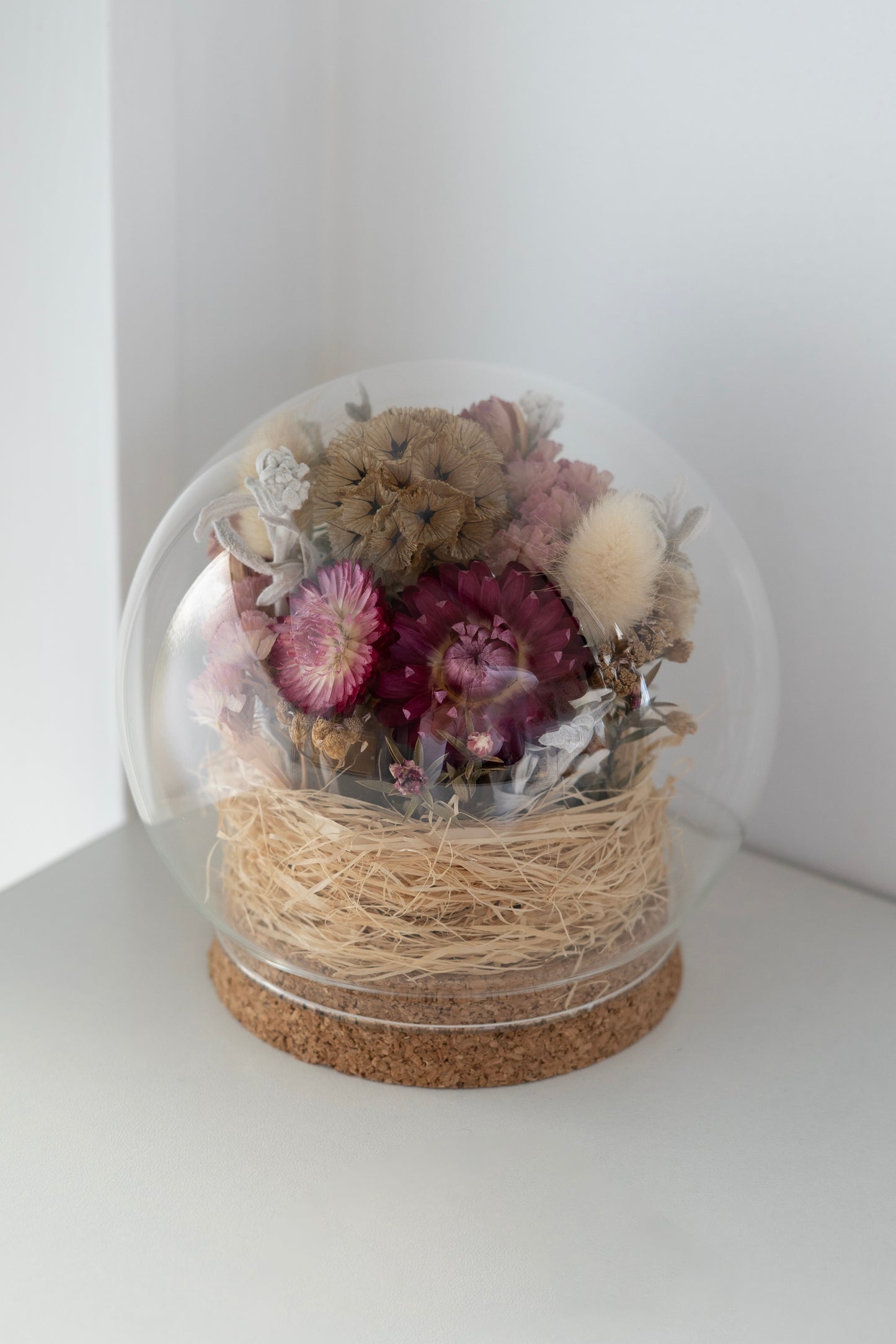 Flower Dome - Dark Pink