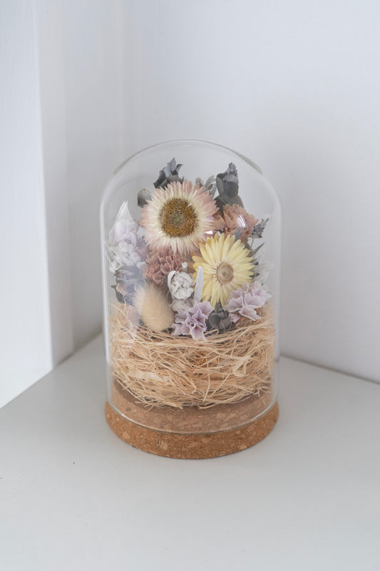 Bell Jar - Soft Yellow/Purple/Pink
