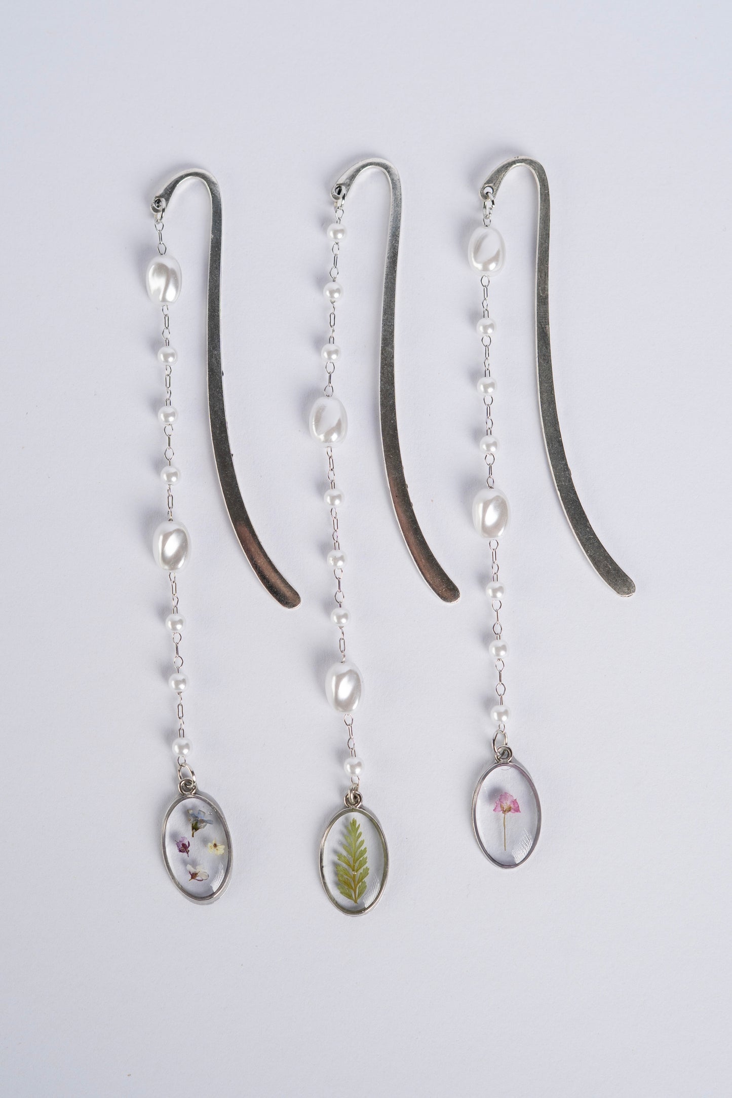 Pressed Flower Bookmark - Set of 3