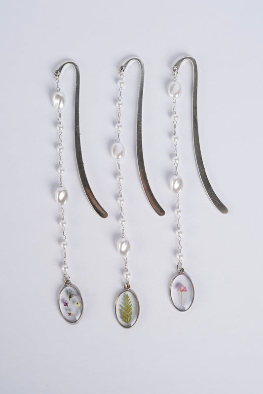 Pressed Flower Bookmark - Set of 3