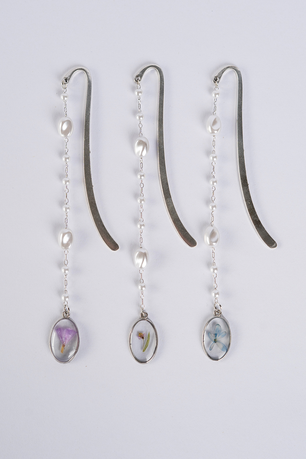 Pressed Flower Bookmark - Set of 3