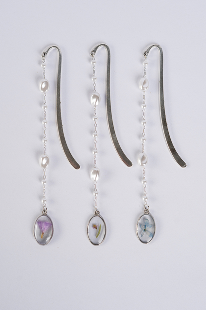 Pressed Flower Bookmark - Set of 3
