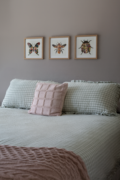 Pressed Flower Bug Collection - Set of 3